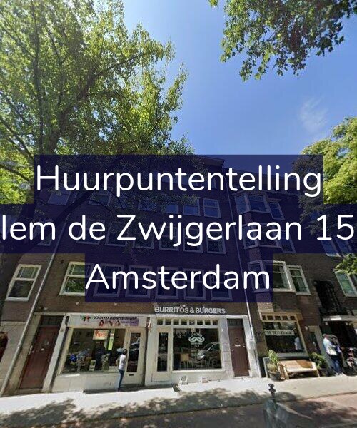 Foto gevel Huurpuntentelling voor Willem de Zwijgerlaan 151-1, Amsterdam