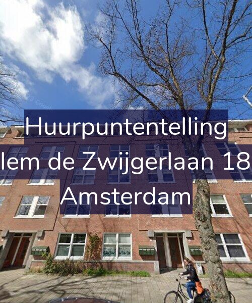 Foto gevel Huurpuntentelling voor Willem de Zwijgerlaan 187-2, Amsterdam