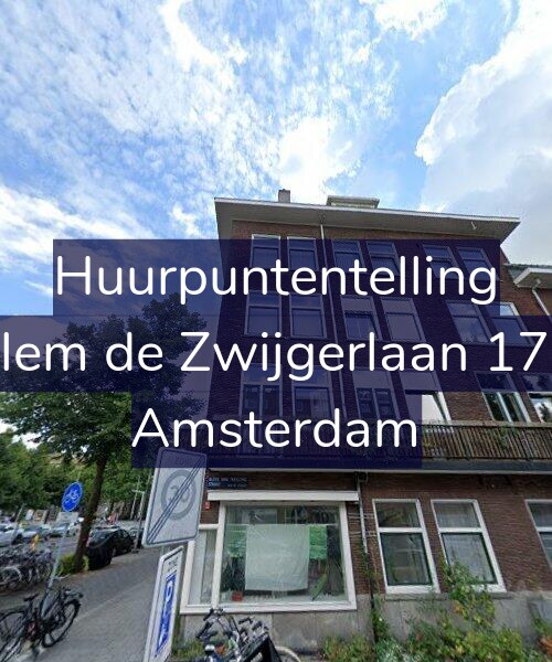 Foto gevel Huurpuntentelling voor Willem de Zwijgerlaan 177-1, Amsterdam
