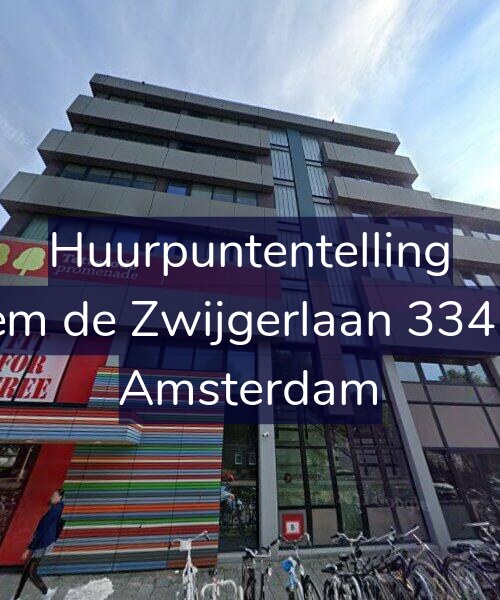 Foto gevel Huurpuntentelling voor Willem de Zwijgerlaan 334-C24, Amsterdam