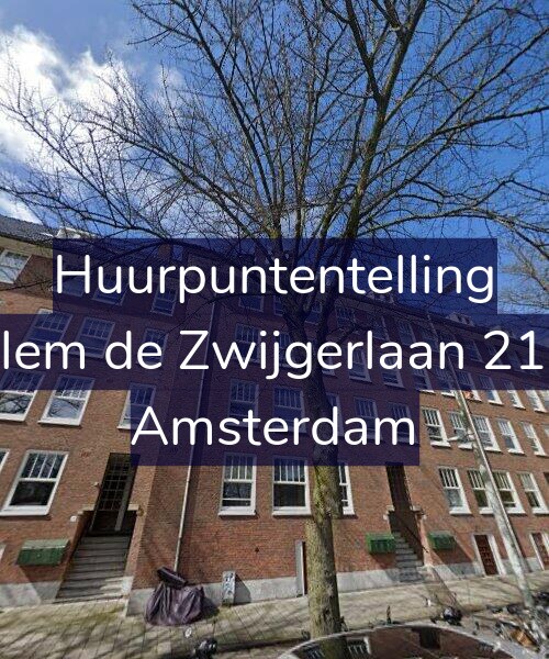 Foto gevel Huurpuntentelling voor Willem de Zwijgerlaan 213-1, Amsterdam