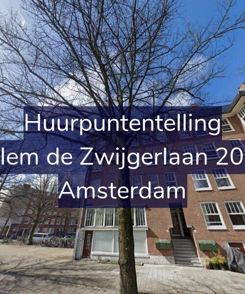 Foto gevel Huurpuntentelling voor Willem de Zwijgerlaan 207-1, Amsterdam