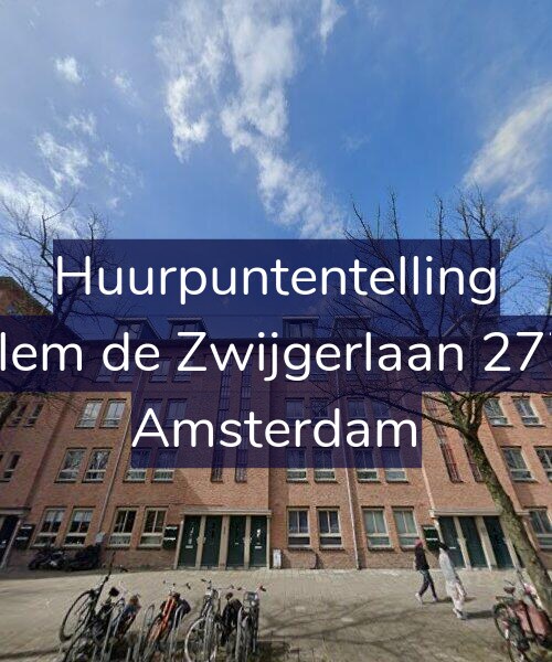 Foto gevel Huurpuntentelling voor Willem de Zwijgerlaan 277-A, Amsterdam