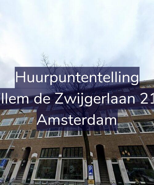 Foto gevel Huurpuntentelling voor Willem de Zwijgerlaan 21-2, Amsterdam