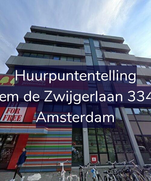 Foto gevel Huurpuntentelling voor Willem de Zwijgerlaan 334-C7, Amsterdam