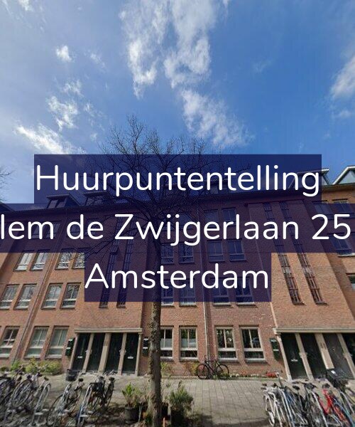Foto gevel Huurpuntentelling voor Willem de Zwijgerlaan 257-B, Amsterdam