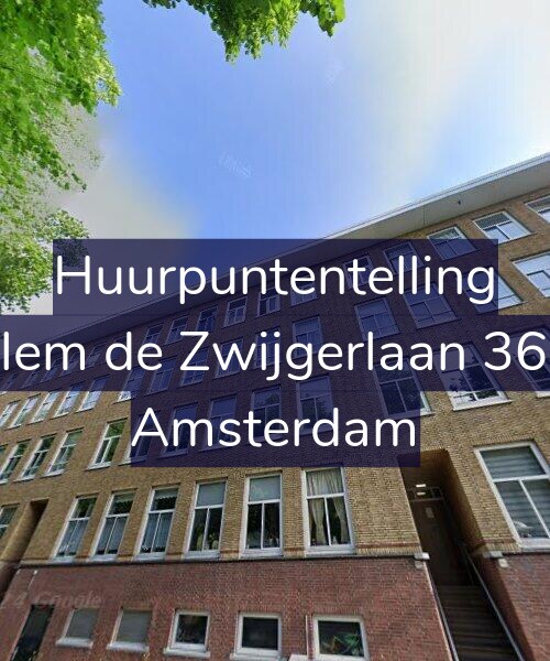 Foto gevel Huurpuntentelling voor Willem de Zwijgerlaan 366-3, Amsterdam