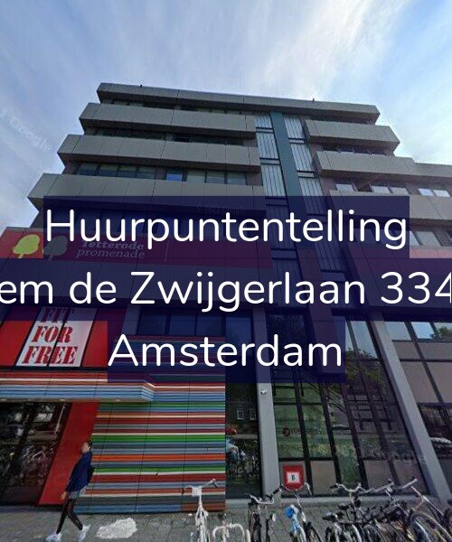 Foto gevel Huurpuntentelling voor Willem de Zwijgerlaan 334-D6, Amsterdam