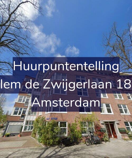 Foto gevel Huurpuntentelling voor Willem de Zwijgerlaan 183-1, Amsterdam