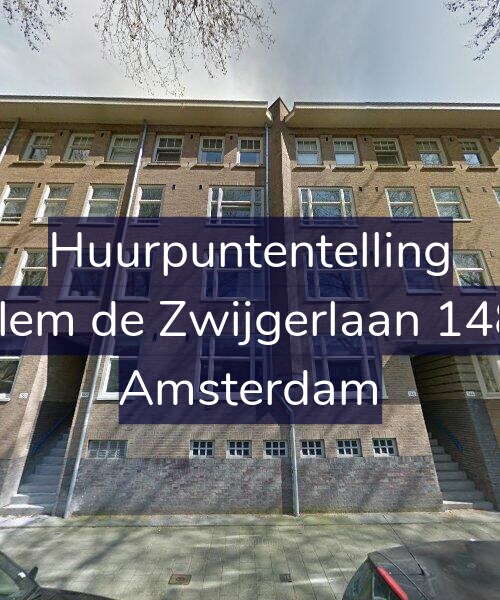 Foto gevel Huurpuntentelling voor Willem de Zwijgerlaan 148-H, Amsterdam