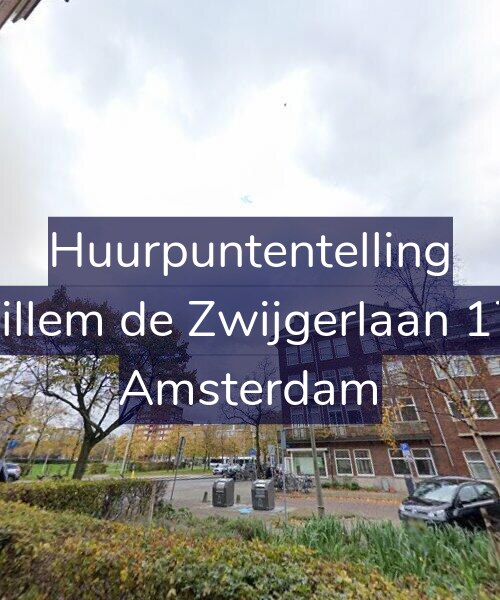 Foto gevel Huurpuntentelling voor Willem de Zwijgerlaan 179, Amsterdam