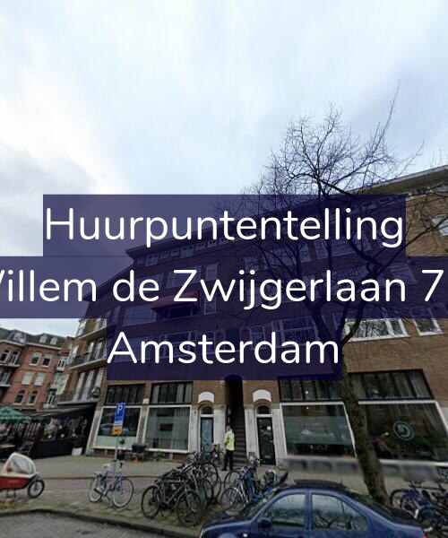 Foto gevel Huurpuntentelling voor Willem de Zwijgerlaan 7-1, Amsterdam