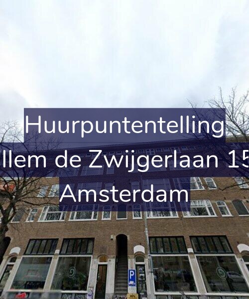 Foto gevel Huurpuntentelling voor Willem de Zwijgerlaan 15-2, Amsterdam