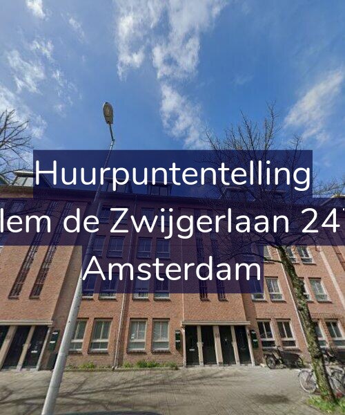 Foto gevel Huurpuntentelling voor Willem de Zwijgerlaan 247-D, Amsterdam