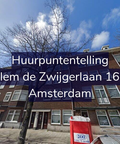 Foto gevel Huurpuntentelling voor Willem de Zwijgerlaan 167-2, Amsterdam