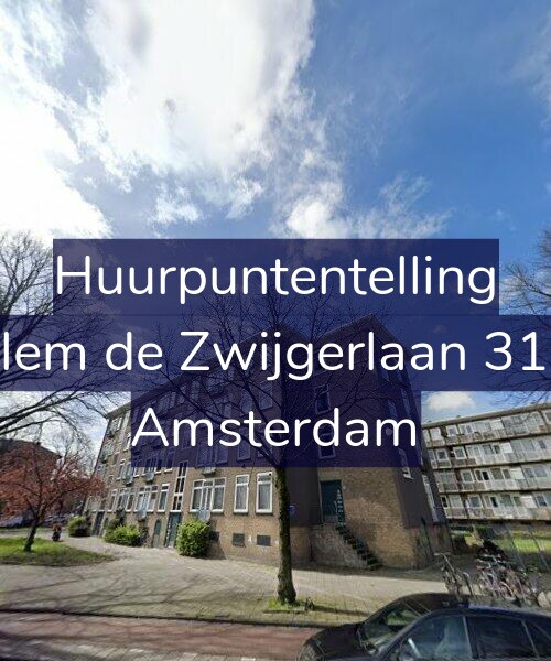 Foto gevel Huurpuntentelling voor Willem de Zwijgerlaan 315-3, Amsterdam