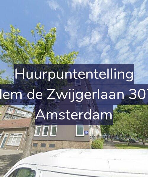 Foto gevel Huurpuntentelling voor Willem de Zwijgerlaan 307-H, Amsterdam