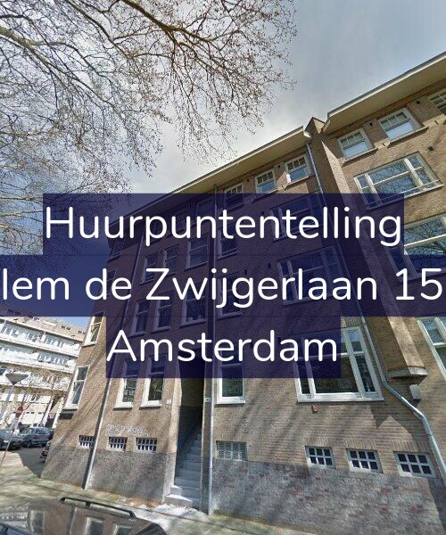 Foto gevel Huurpuntentelling voor Willem de Zwijgerlaan 150-1, Amsterdam