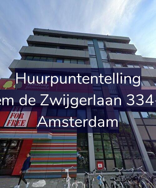 Foto gevel Huurpuntentelling voor Willem de Zwijgerlaan 334-D17, Amsterdam