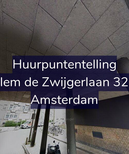Foto gevel Huurpuntentelling voor Willem de Zwijgerlaan 323-2, Amsterdam