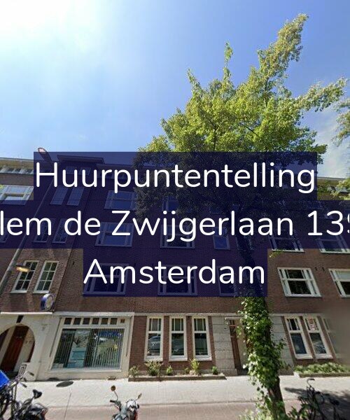 Foto gevel Huurpuntentelling voor Willem de Zwijgerlaan 139-H, Amsterdam