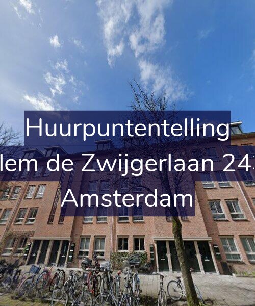 Foto gevel Huurpuntentelling voor Willem de Zwijgerlaan 243-D, Amsterdam