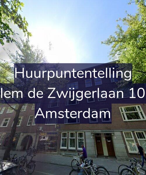 Foto gevel Huurpuntentelling voor Willem de Zwijgerlaan 103-3, Amsterdam