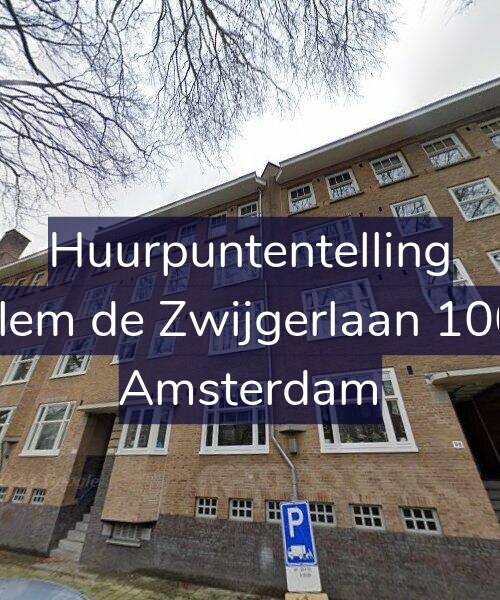 Foto gevel Huurpuntentelling voor Willem de Zwijgerlaan 100-H, Amsterdam