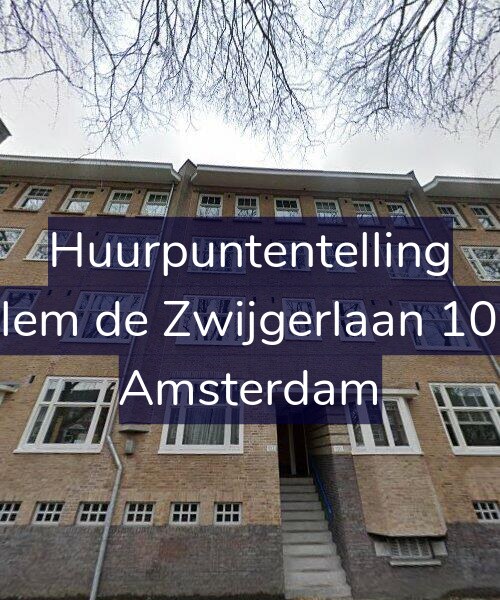 Foto gevel Huurpuntentelling voor Willem de Zwijgerlaan 102-3, Amsterdam