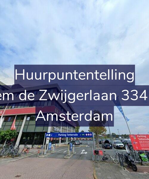 Foto gevel Huurpuntentelling voor Willem de Zwijgerlaan 334-B12, Amsterdam