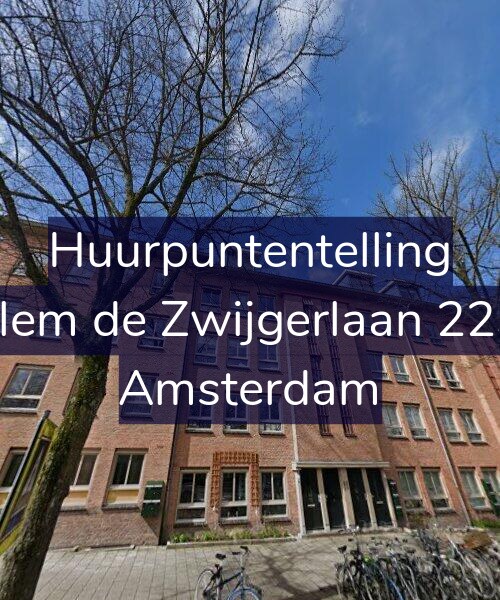 Foto gevel Huurpuntentelling voor Willem de Zwijgerlaan 223-C, Amsterdam