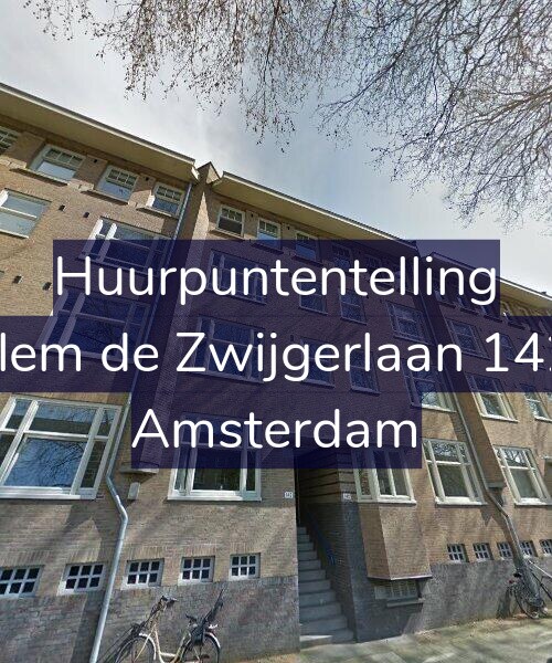 Foto gevel Huurpuntentelling voor Willem de Zwijgerlaan 142-H, Amsterdam