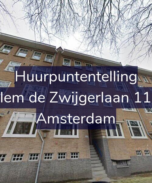 Foto gevel Huurpuntentelling voor Willem de Zwijgerlaan 118-3, Amsterdam