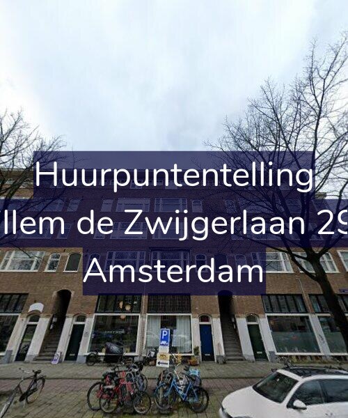 Foto gevel Huurpuntentelling voor Willem de Zwijgerlaan 29-1, Amsterdam
