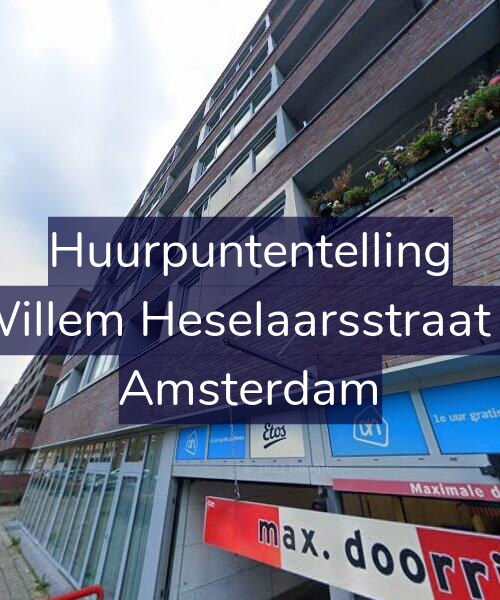 Foto gevel Huurpuntentelling voor Willem Heselaarsstraat 6, Amsterdam
