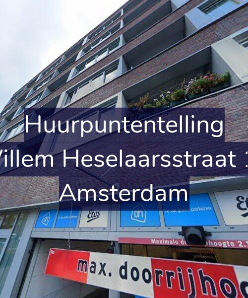 Foto gevel Huurpuntentelling voor Willem Heselaarsstraat 16, Amsterdam