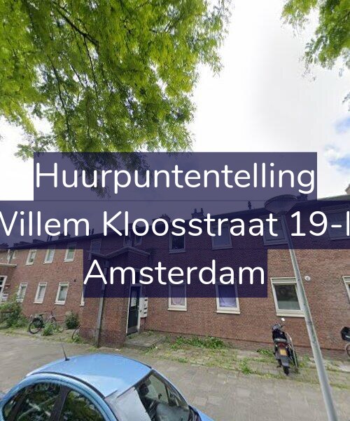 Foto gevel Huurpuntentelling voor Willem Kloosstraat 19-H, Amsterdam