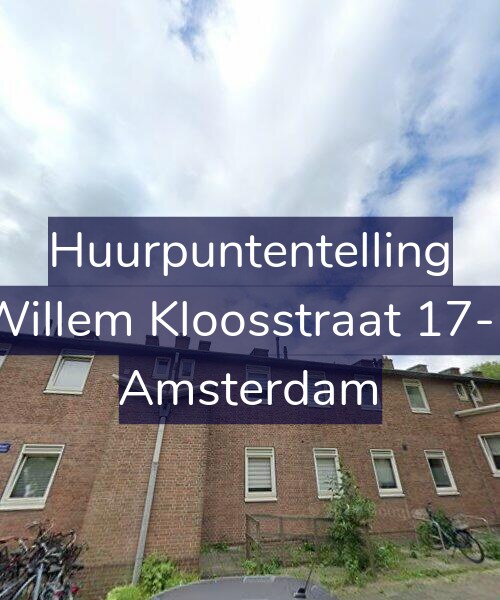 Foto gevel Huurpuntentelling voor Willem Kloosstraat 17-1, Amsterdam