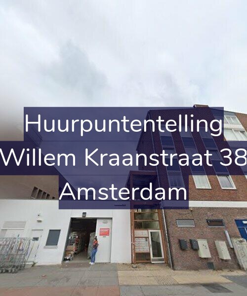 Foto gevel Huurpuntentelling voor Willem Kraanstraat 38, Amsterdam
