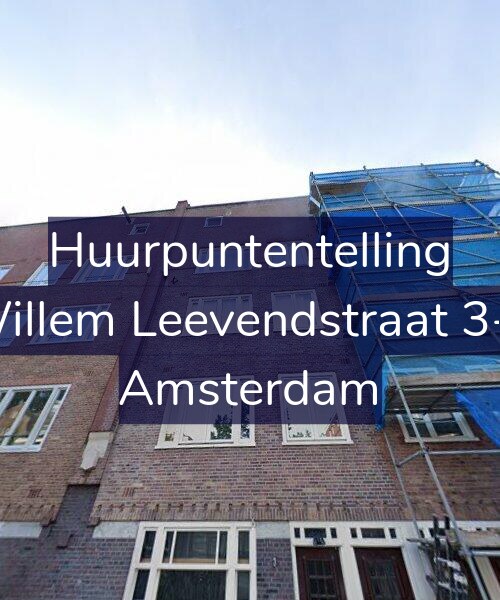 Foto gevel Huurpuntentelling voor Willem Leevendstraat 3-2, Amsterdam