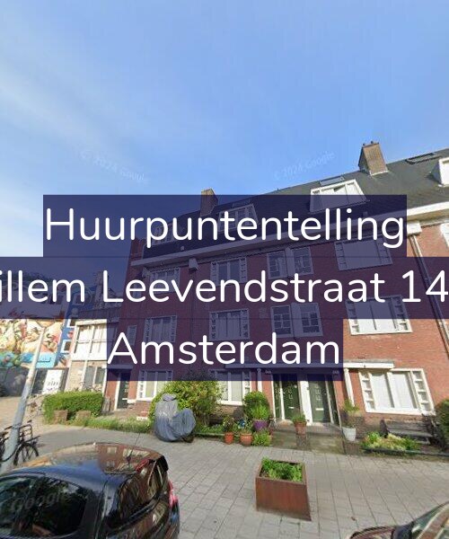 Foto gevel Huurpuntentelling voor Willem Leevendstraat 14-H, Amsterdam