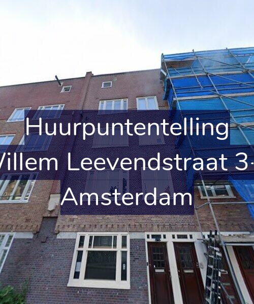 Foto gevel Huurpuntentelling voor Willem Leevendstraat 3-1, Amsterdam