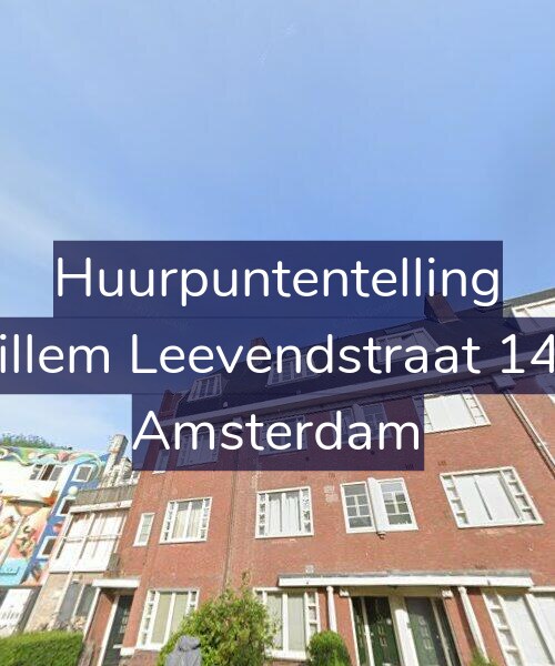 Foto gevel Huurpuntentelling voor Willem Leevendstraat 14-2, Amsterdam