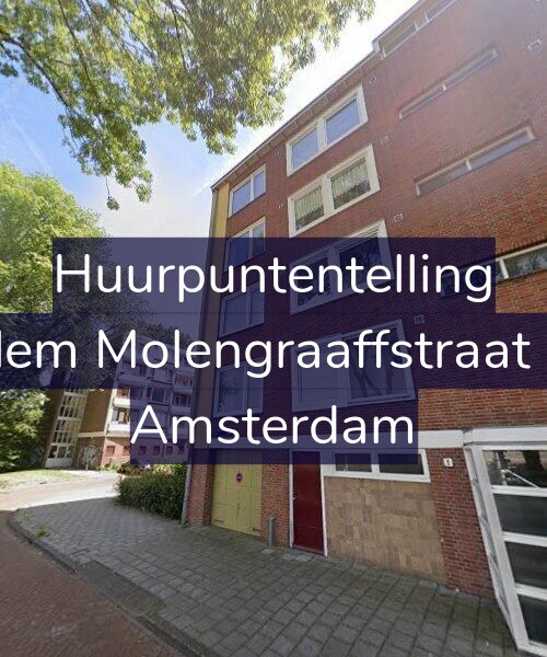 Foto gevel Huurpuntentelling voor Willem Molengraaffstraat 1-H, Amsterdam