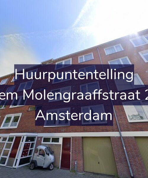 Foto gevel Huurpuntentelling voor Willem Molengraaffstraat 20-1, Amsterdam