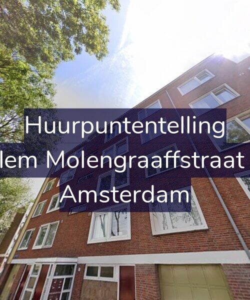 Foto gevel Huurpuntentelling voor Willem Molengraaffstraat 2-2, Amsterdam