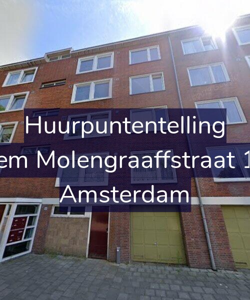 Foto gevel Huurpuntentelling voor Willem Molengraaffstraat 18-H, Amsterdam