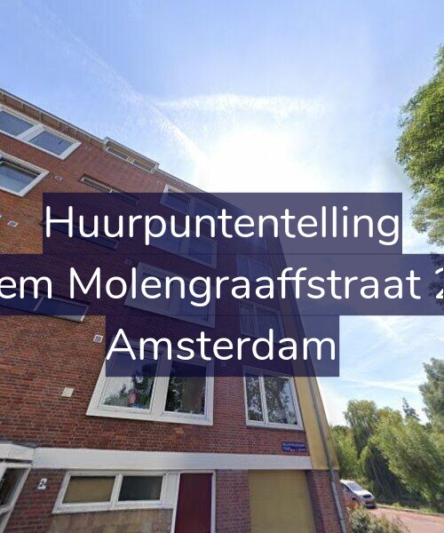 Foto gevel Huurpuntentelling voor Willem Molengraaffstraat 24-2, Amsterdam