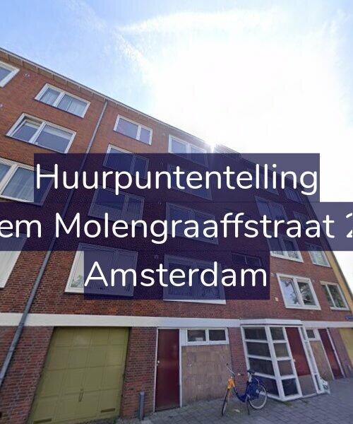 Foto gevel Huurpuntentelling voor Willem Molengraaffstraat 23-1, Amsterdam