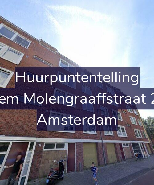 Foto gevel Huurpuntentelling voor Willem Molengraaffstraat 22-1, Amsterdam